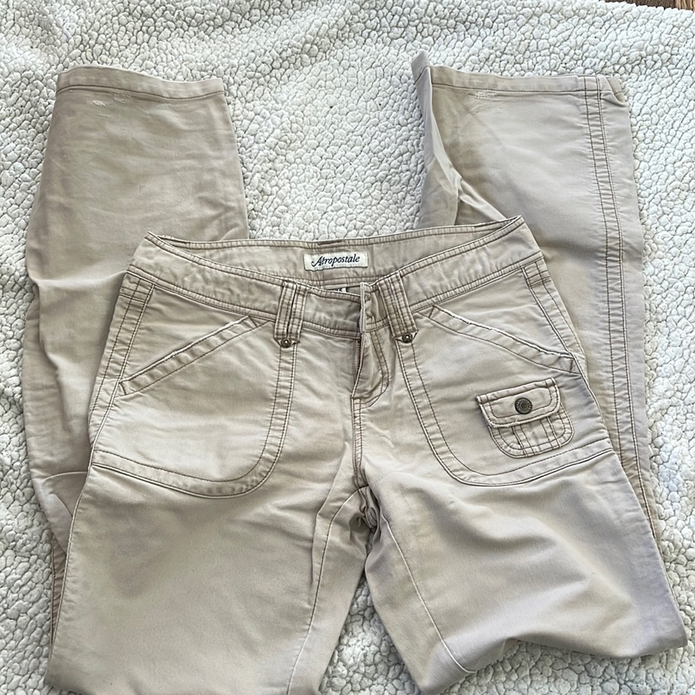 Aeropostale Khaki Pants 3/4